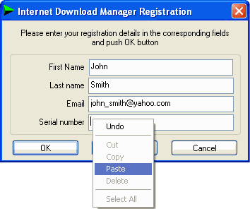 Internet Download Manager Serial Key And Email